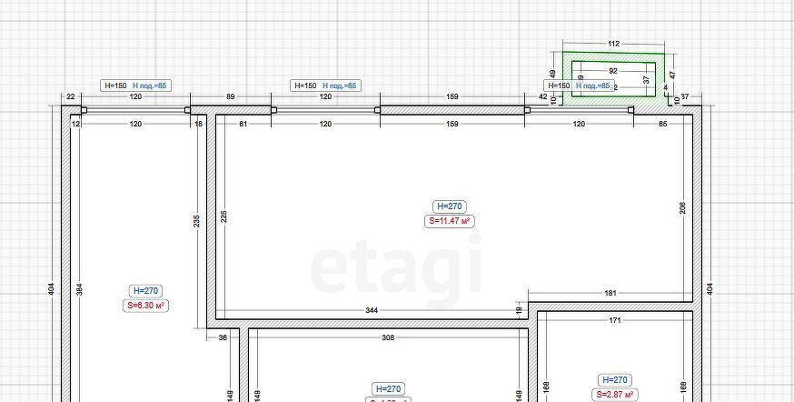 квартира г Казань метро Площадь Тукая р-н Вахитовский ул Мазита Гафури 59к/1 фото 11