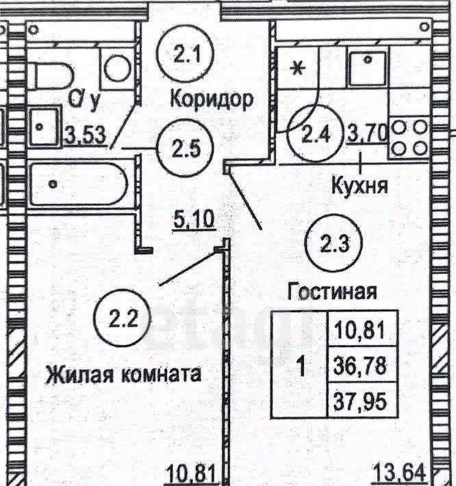 квартира г Казань р-н Авиастроительный Авиастроительная ул Симонова 11 фото 12