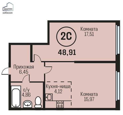 рп Южный р-н Центральный дом 15 корп. 3, блок-секция 1 фото