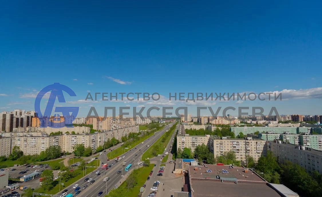 квартира г Санкт-Петербург ул Будапештская 83/39 Дунайская фото 33