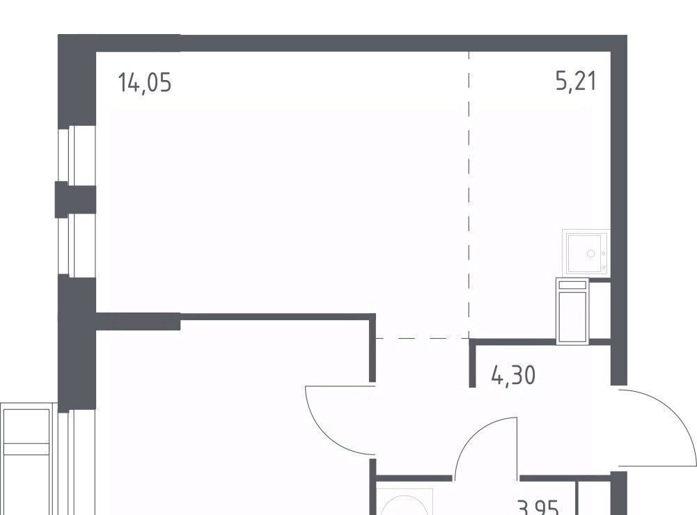 квартира городской округ Одинцовский с Лайково Город-событие мкр, Одинцово, 62 фото 1