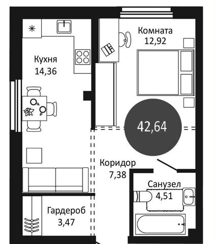 р-н Октябрьский дом 1 ЖК «1 на Рябиновой» фото