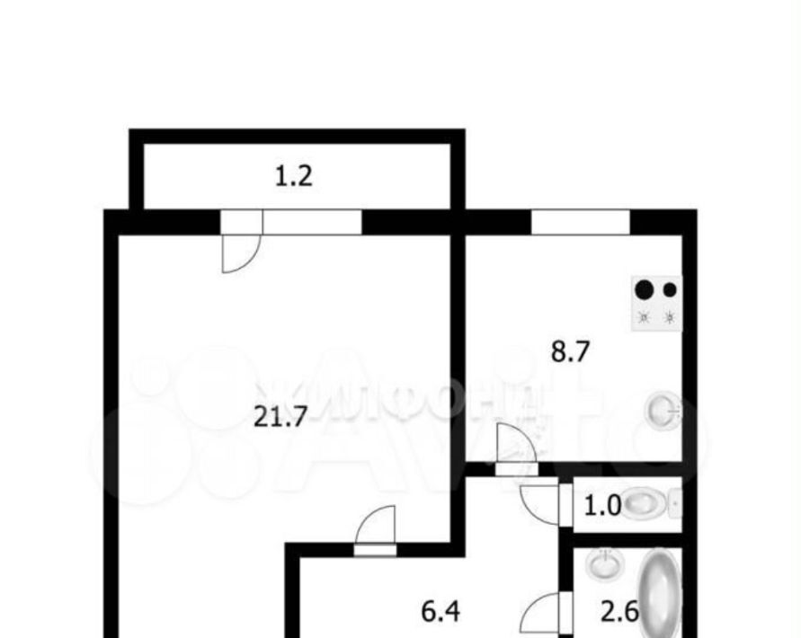 квартира г Чита р-н Черновский мкр 6-й 11 КСК фото 1