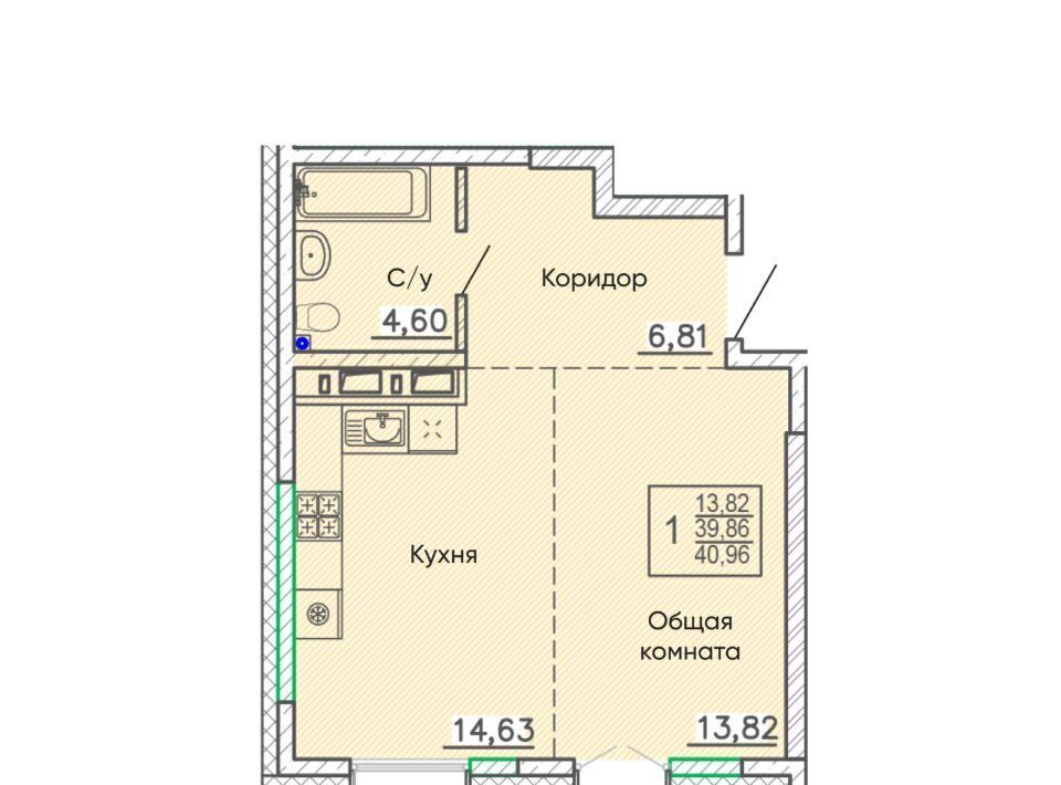 квартира г Улан-Удэ мкр Энергетик р-н Октябрьский фото 1