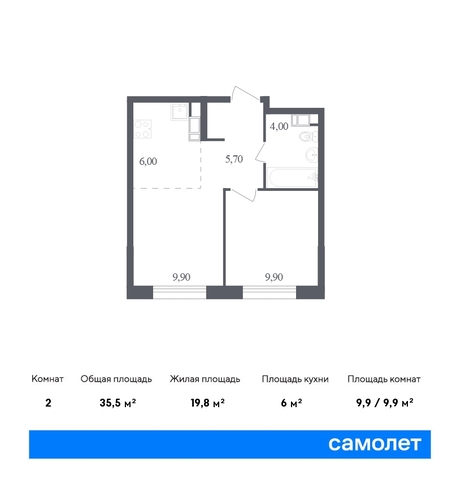 ЖК «Ольховый Квартал» метро Ольховая Коммунарка, к 2. 2 фото