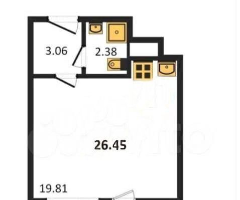 квартира р-н Всеволожский г Мурино ул Шувалова 33/35 Девяткино фото 24