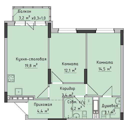 р-н Октябрьский Север дом 4 фото