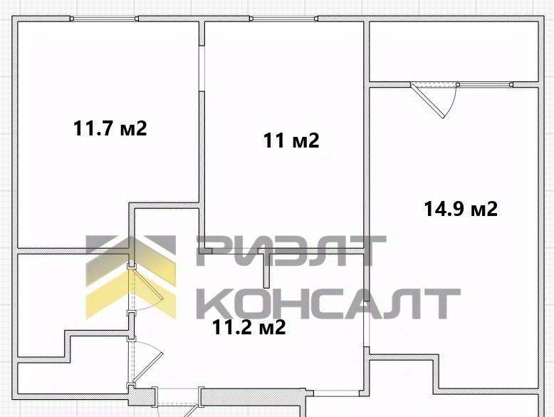 квартира г Омск р-н Кировский ул Взлетная 9а фото 26