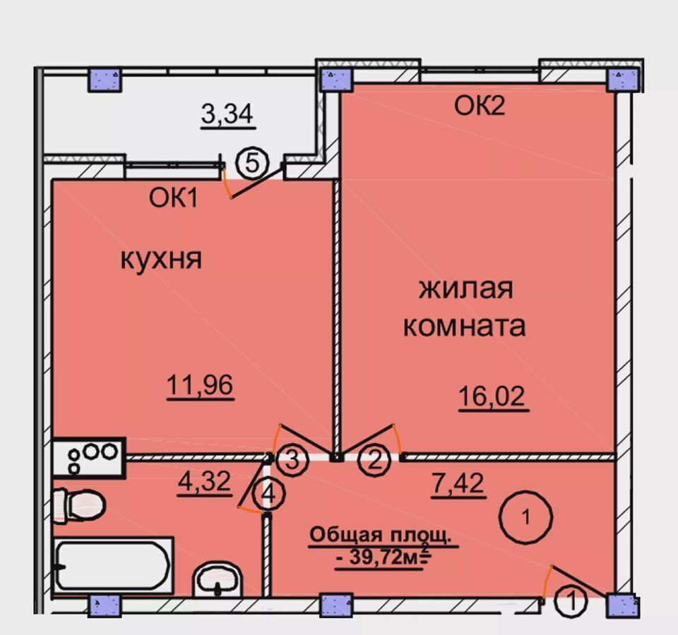 квартира г Семенов ул Спортивная 82 жилой дом по ул. Спортивная фото 1