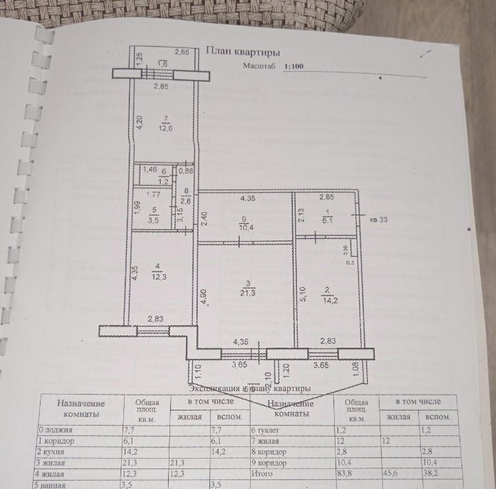 квартира г Оренбург р-н Ленинский ул Авиационная 20/1 фото 10