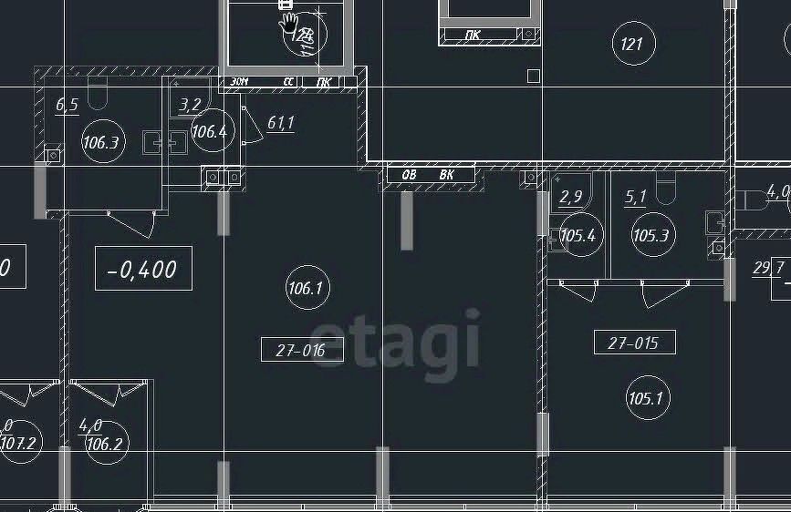 торговое помещение г Москва ТиНАО Новомосковский, бул. Скандинавский, 23к 2 фото 7