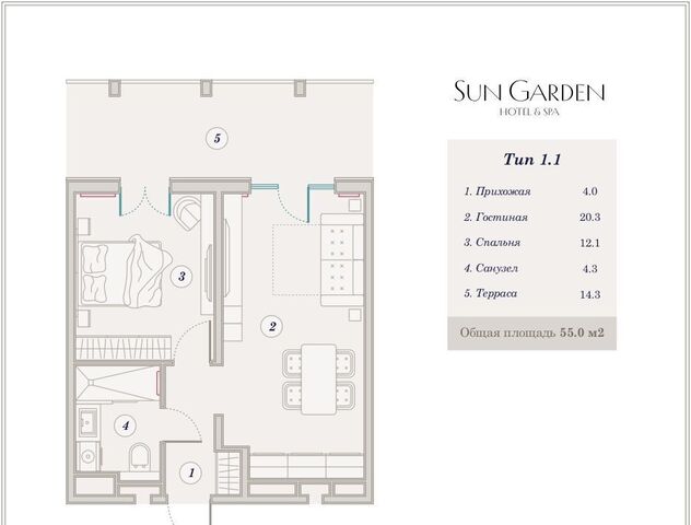 апарт-отель Sun Garden Hotel SPA фото