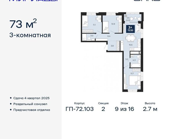 ЖК «Мириады» Ленинский административный округ фото