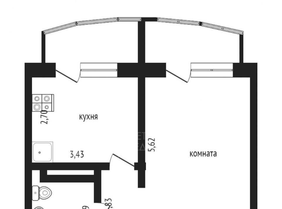 квартира г Тюмень р-н Восточный ул Валентины Трофимовой 11 фото 2