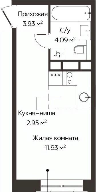 квартира г Одинцово ЖК «Каштановая Роща» 1/3 Одинцово фото 1