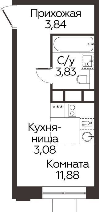 квартира г Одинцово ЖК «Каштановая Роща» Одинцово фото 1