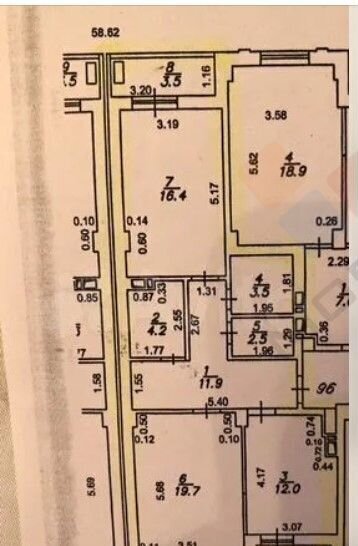 квартира г Краснодар р-н Карасунский ул Артезианская 20 фото 19