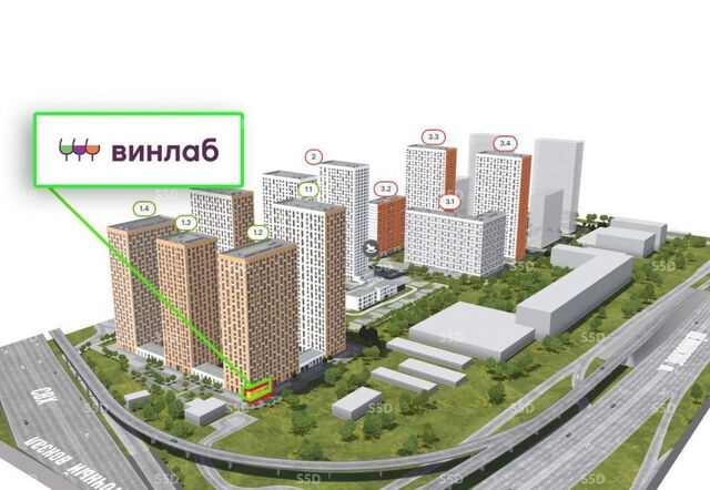 метро Локомотив ВАО Гольяново ЖК Амурский Парк 1/2 фото