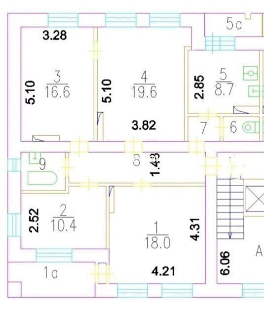 квартира г Москва б-р Новинский 25к/10 Центральный административный округ фото 5