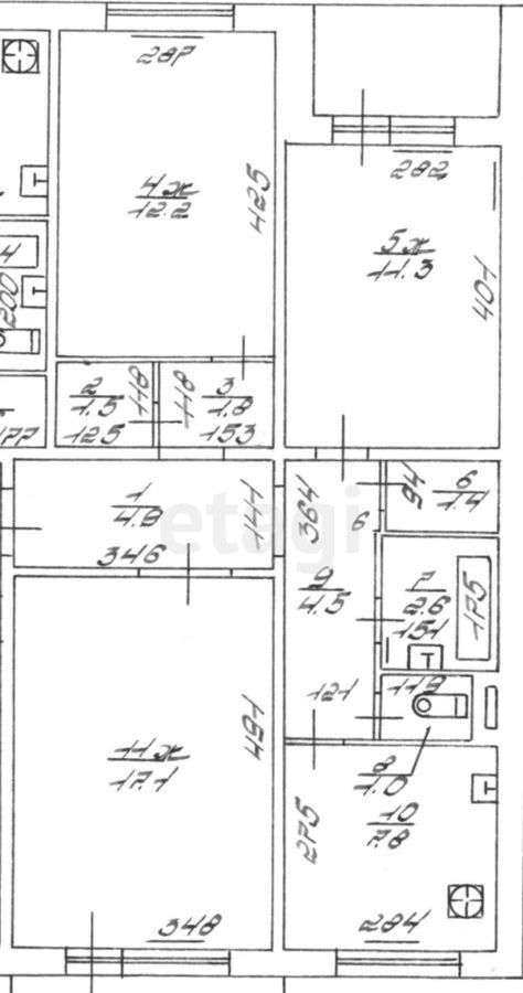 квартира г Калининград р-н Московский ул У.Громовой 75 фото 27