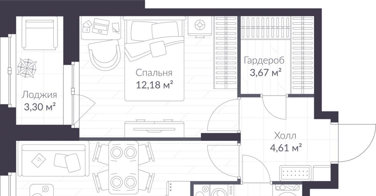 квартира р-н Всеволожский г Сертолово Парнас, Верен Норт Сертолово жилой комплекс фото 1