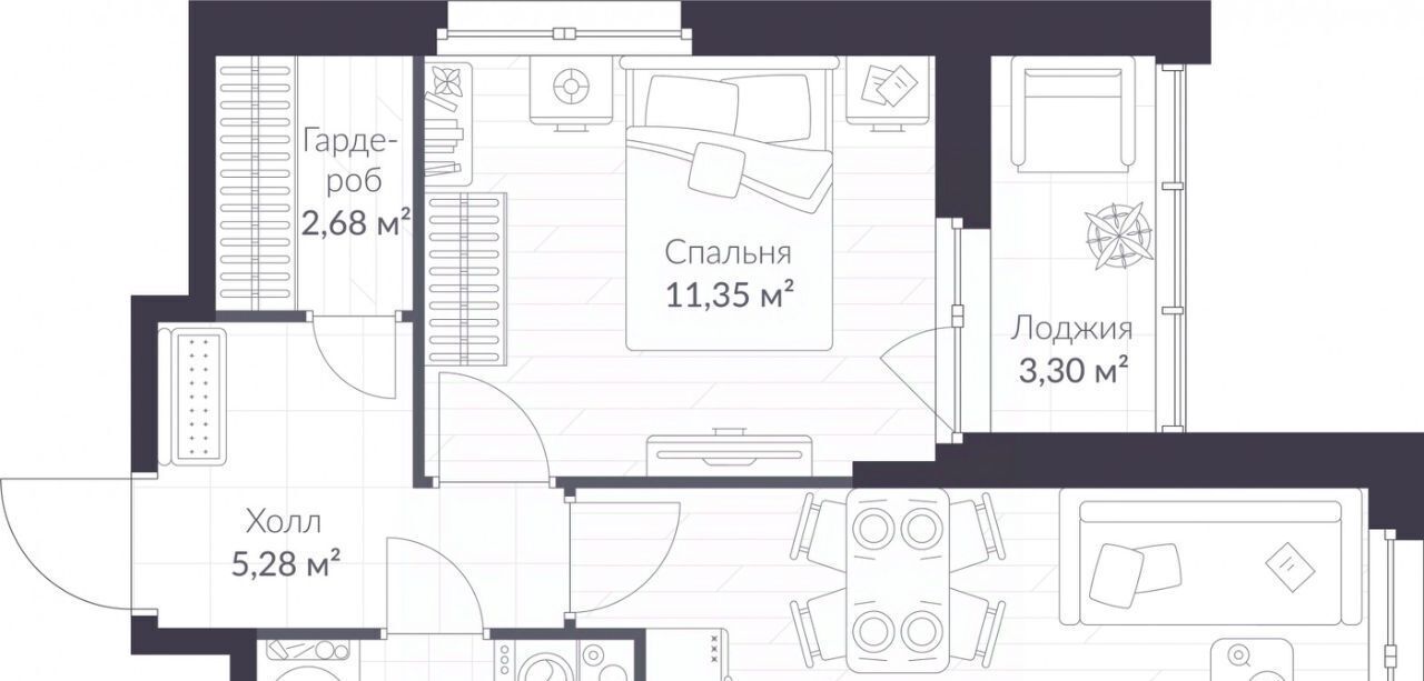 квартира р-н Всеволожский г Сертолово Проспект Просвещения, Верен Норт Сертолово жилой комплекс фото 1