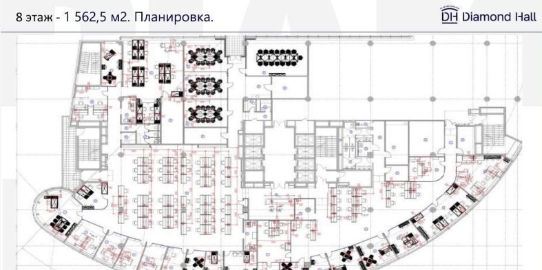 офис г Москва метро Достоевская пр-кт Олимпийский 14 муниципальный округ Мещанский фото 14