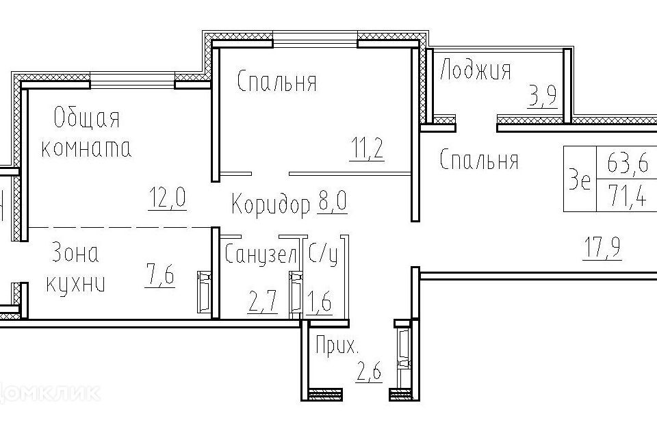 квартира р-н Новосибирский п Элитный ул Фламинго Мичуринский сельсовет фото 1