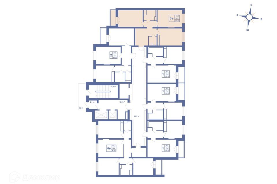 квартира г Троицк Троицкий административный округ, СНТ Ветеран-1, к 3 фото 3