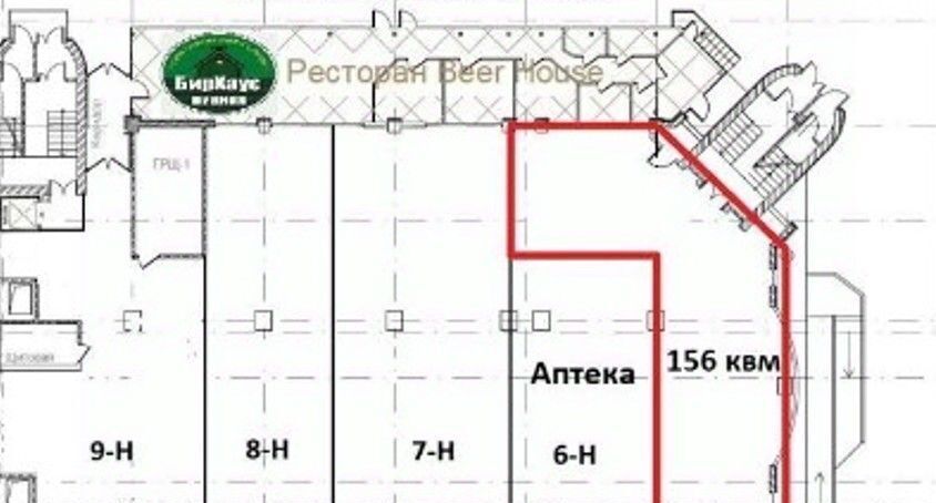 торговое помещение г Санкт-Петербург метро Проспект Большевиков пр-кт Пятилеток 2 фото 10