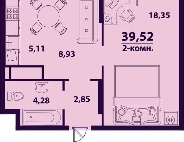 р-н Заволжский ЖК «Сиреневый» 1 фото