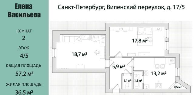 Пески пер Виленский 17/5 округ Смольнинское фото