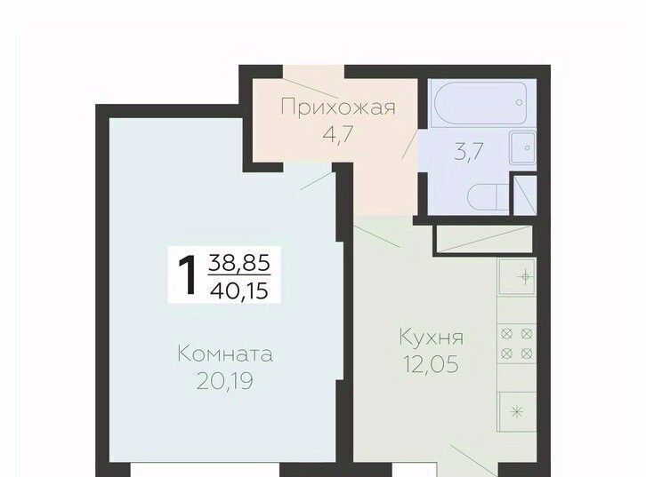 квартира г Подольск микрорайон Красная Горка ул Садовая 3к/1 Силикатная фото 1