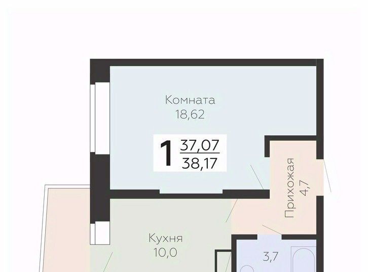 квартира г Подольск микрорайон Красная Горка ул Садовая 3к/1 Силикатная фото 1