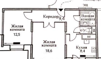 квартира г Москва метро Беломорская ул Петрозаводская 24к/2 муниципальный округ Ховрино фото 26