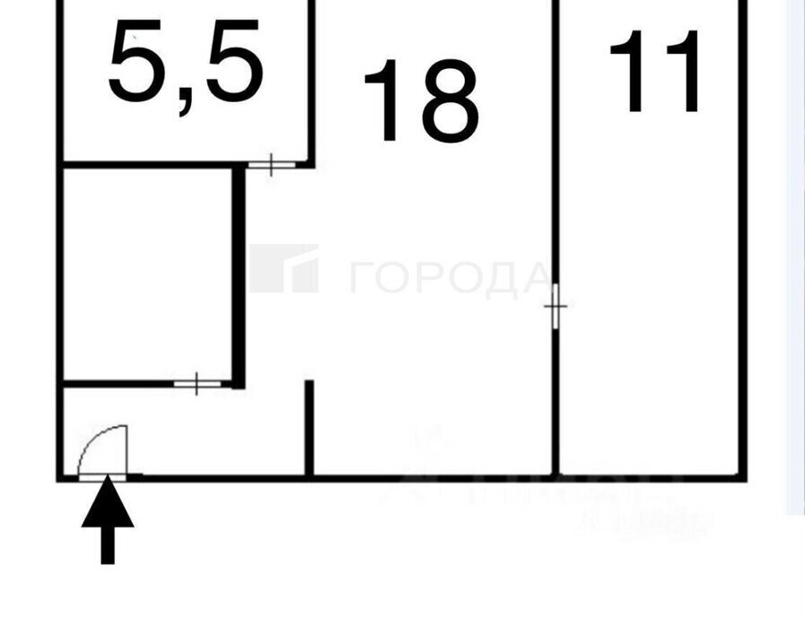 квартира г Люберцы ул Красногорская 17к/2 Люберцы фото 8