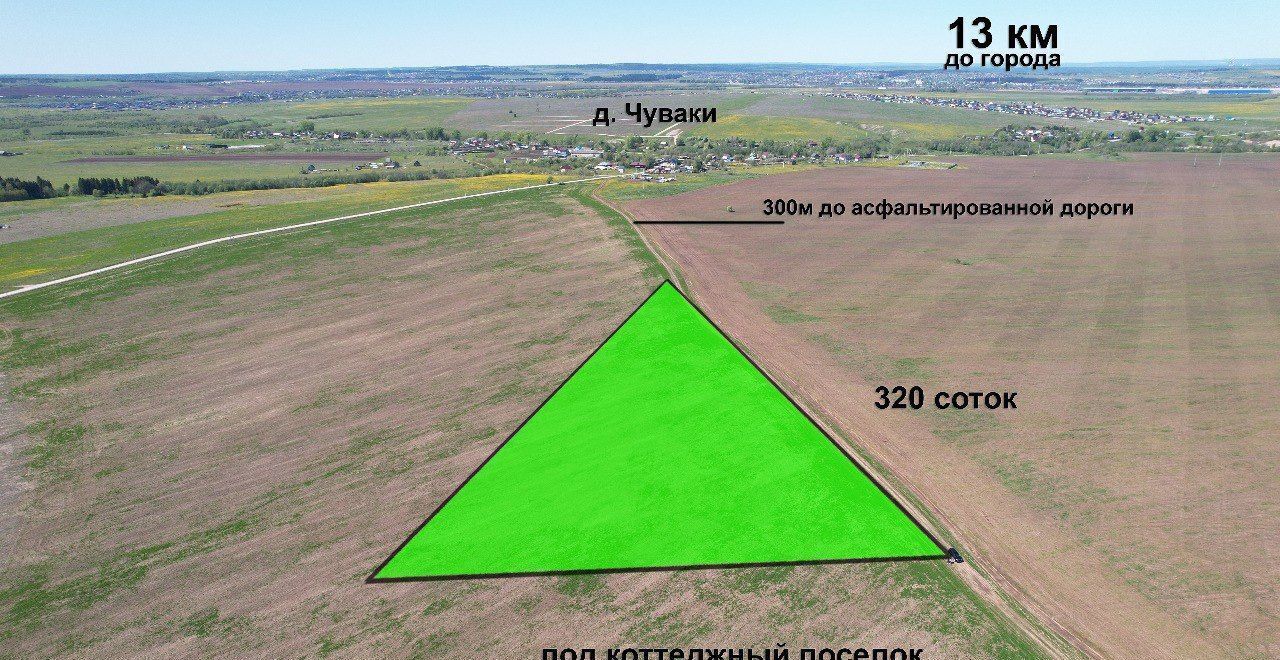 земля р-н Пермский д Чуваки ул Голубиная Култаево фото 2