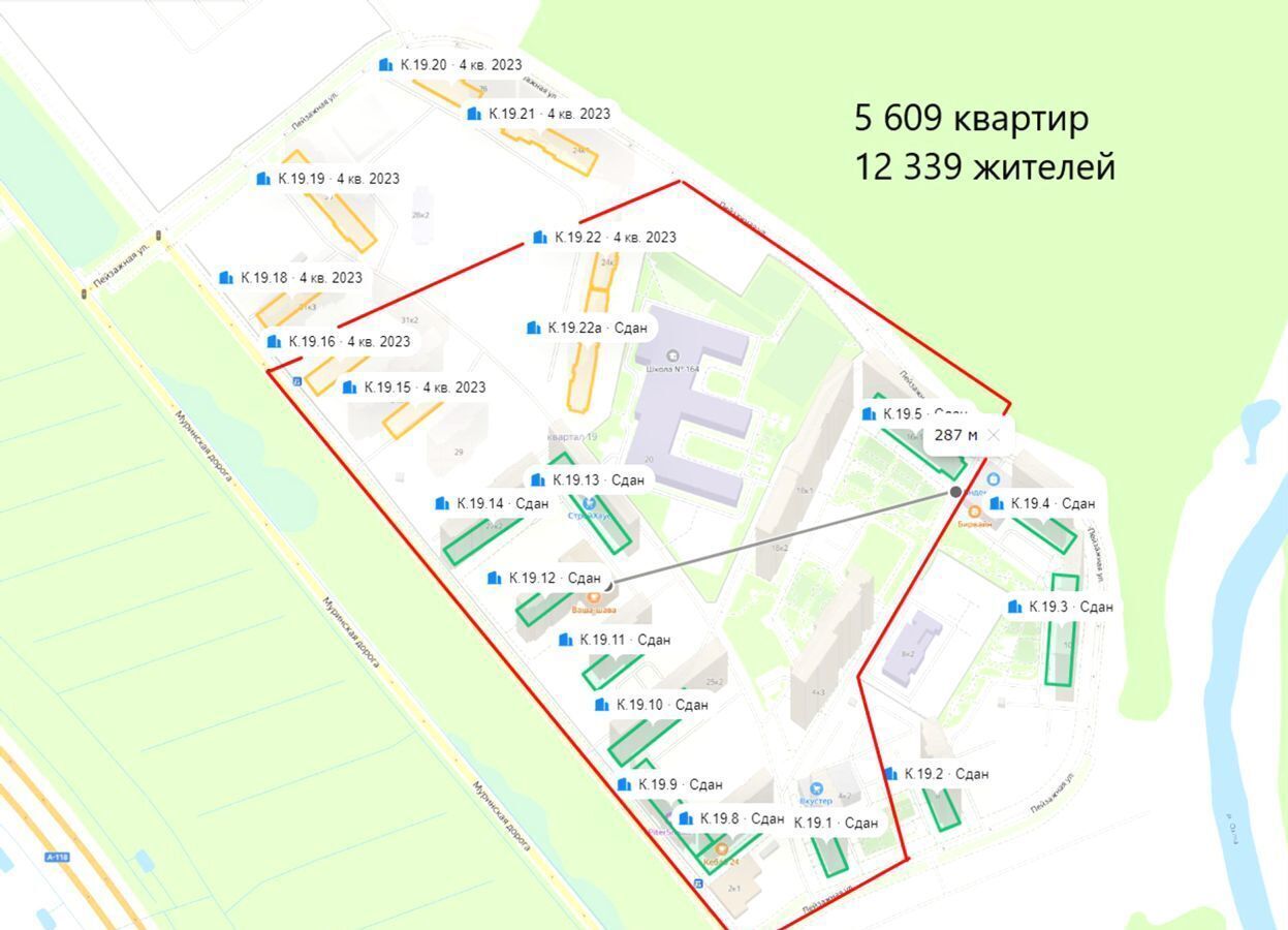 свободного назначения г Санкт-Петербург метро Гражданский Проспект дор Муринская 27к/4 фото 4