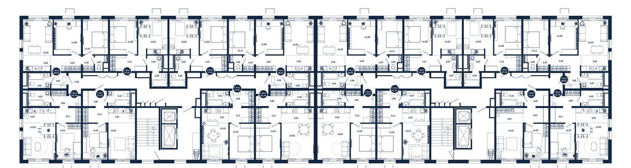 квартира г Сургут р-н Северный жилой мкр. 39, корп. 1. 2 фото 11