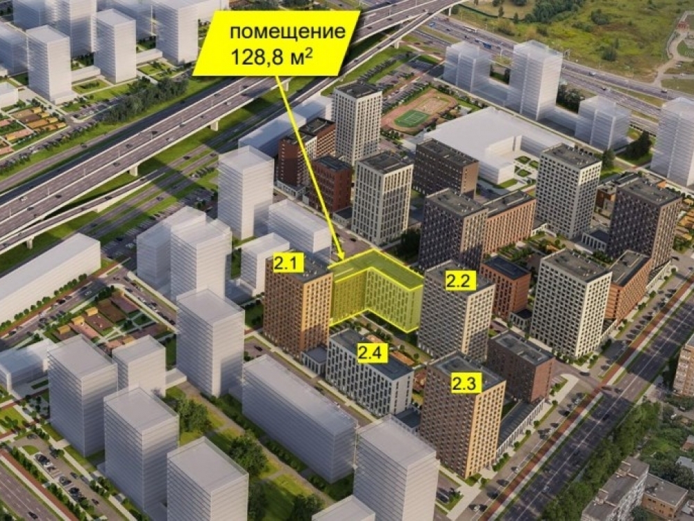 торговое помещение г Москва метро Бунинская аллея ЖК Никольские Луга 2/1 муниципальный округ Южное Бутово фото 2