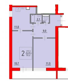 квартира г Москва ул Скаковая 34к/4 Северный административный округ фото 8