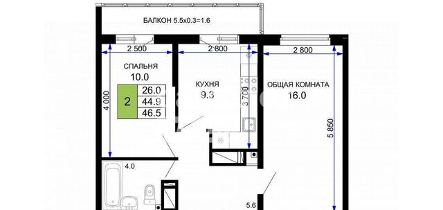 р-н Прикубанский ул Домбайская 55к/2 фото