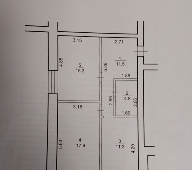 квартира г Салават ул Калинина 88 фото 3