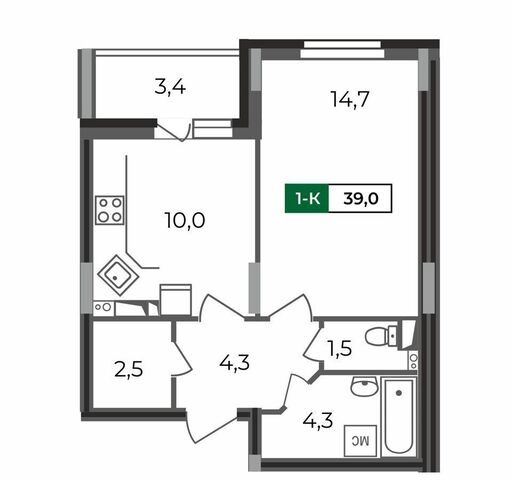 р-н Октябрьский б-р Сталинградский 5 ЖК «Сталинградский бульвар 5» фото