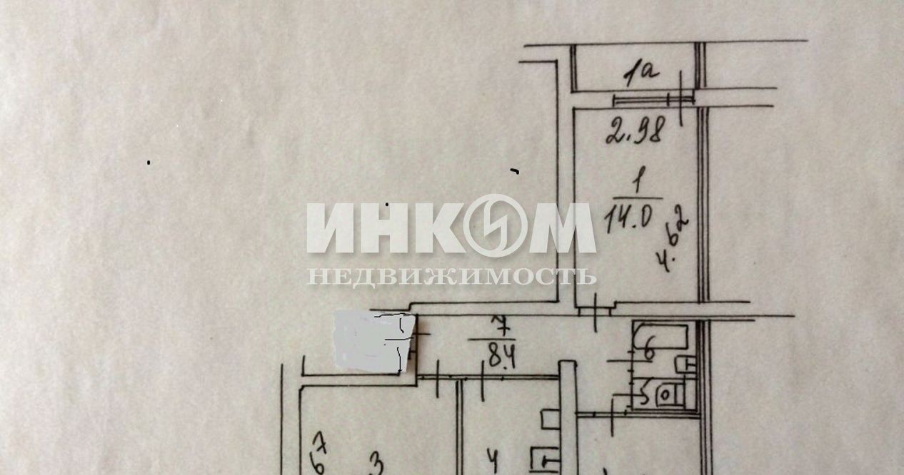 квартира г Москва метро Бабушкинская проезд Дежнёва 15к/1 муниципальный округ Южное Медведково фото 22