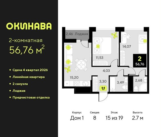 р-н Центральный ЖК «‎Окинава» ул. братьев Бондаревых/ул. Пожарных и Спасателей, стр фото