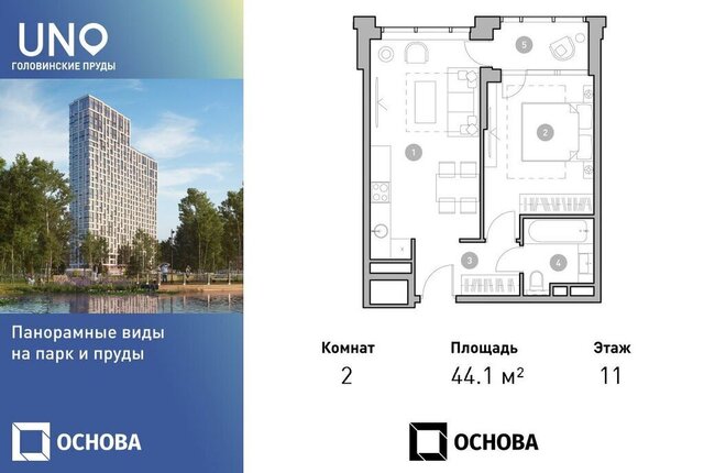 ул Михалковская 50 ЖК «UNO.Головинские пруды» муниципальный округ Головинский фото