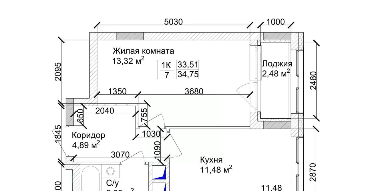 квартира г Кемерово р-н Заводский 15-й микрорайон Южный фото 4