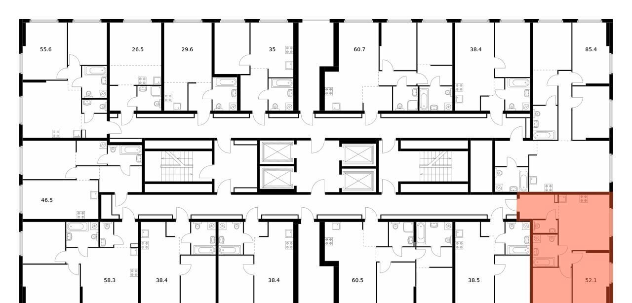 квартира г Москва метро Багратионовская ЖК Барклая 6 к 7 фото 2