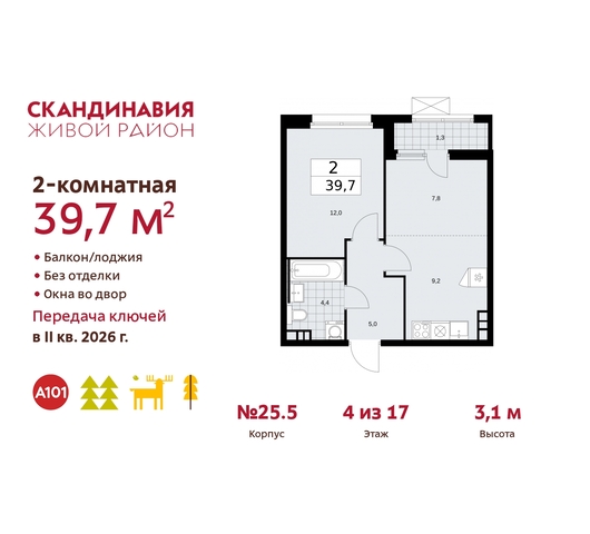 дом 25/5 жилой район «Скандинавия» Сосенское, Бутово фото